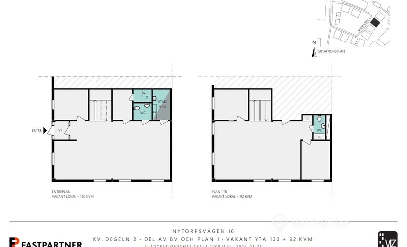 212 m² Commercial shop for rent in Taby, Täby (183 71) - 1 | MatchOffice