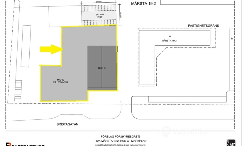 Lagerutrymme(Yta:1056 m²) att hyra i Arlandastad, Bristagatan 16, 195 60 Stockholm Norrort. Inga extra avgifter | MatchOffice.se
