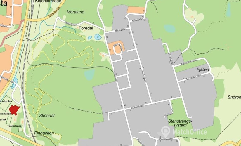 Industrilokal(Yta:98 m²) för uthyrning i Arlandastad, Bristagatan 16, 195 60 Sigtuna. Fullt utbud av faciliteter | MatchOffice.se																	