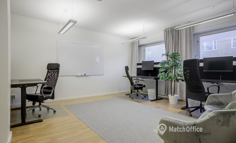 Kontorshotell(Yta:100 m²) för uthyrning i Sysslomansgatan 8, 2tr, 753 11 Uppsala. WiFi-anslutning ingår | MatchOffice.se