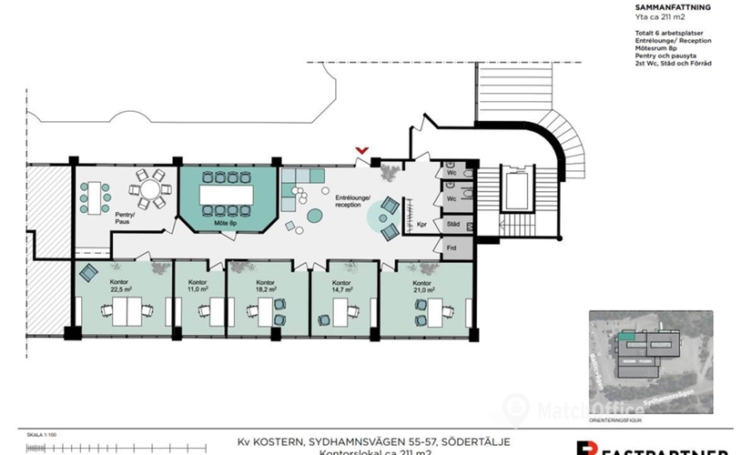Office Södertälje, Sydhamnsvägen 57 151 38 Sodertälje