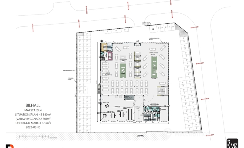 Butik(Yta:2733 m²) att hyra i Arlandastad, Industrigatan 7, 195 60 Sigtuna. Inga extra avgifter | MatchOffice.se