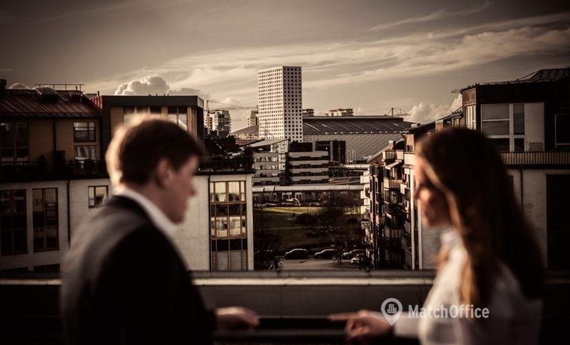 Kontorsplatser(Yta:182 m²) för uthyrning i Solna, Gustav III:s Boulevard 32, 169 73 Solna. Lång- och korttidsuthyrning | MatchOffice.se
