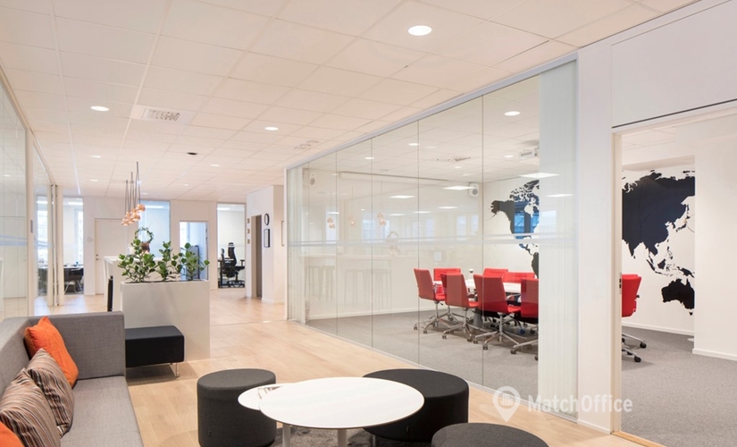 Kontorslokaler(Yta:135 m²)	att hyra i Finlandsgatan 12, 164 74 Kista. WiFi-anslutning ingår | MatchOffice.se