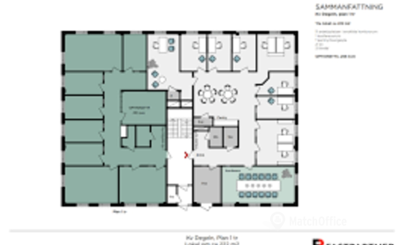 Kontor(Yta:359 m²)	att hyra i Täby, Nytorpsvägen 32, 183 71 Täby. Lång- och korttidsuthyrning | MatchOffice.se