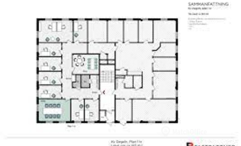Kontorsplatser(Yta:140 m²)	för uthyrning i Täby, Nytorpsvägen 32, 183 71 Täby. Bra val | MatchOffice.se