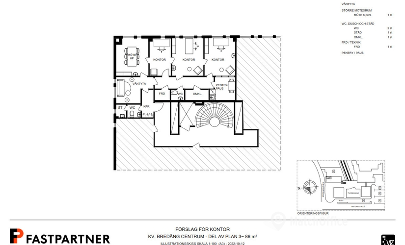 510 m² Office warehouse rental in Farsta, Skärholmen (127 32) - 0 | MatchOffice.com
