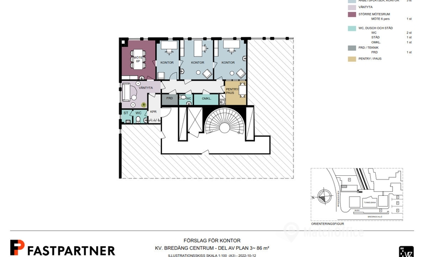 510 m² Commercial warehouse for rent in Farsta, Skärholmen (127 32) - 1 | MatchOffice