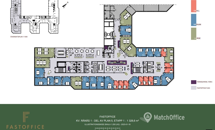 Kontorshotell(Yta:44 m²) att hyra i Fagerstagatan 18 B, 163 53 Spånga. Tillgång 24/7 | MatchOffice.se