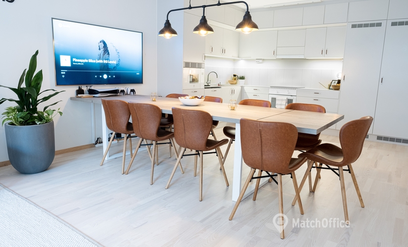 Kontorslokaler(Yta:122 m²)	att hyra i Virkesvägen 3j, 120 30 Stockholm Söderort. WiFi-anslutning ingår | MatchOffice.se