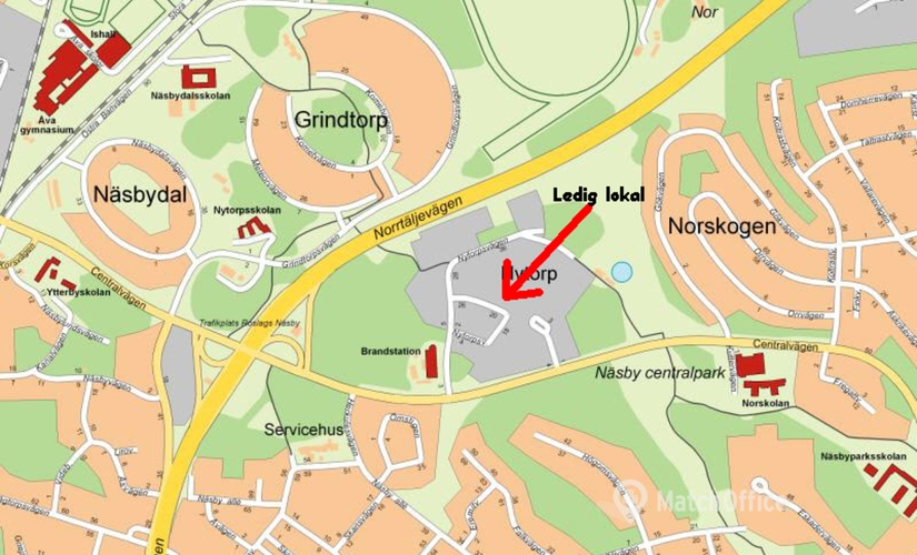 Affärscentrum(Yta:68 m²) att hyra i Täby, Nytorpsvägen 34, 183 71 Täby. Lång- och korttidsuthyrning | MatchOffice.se