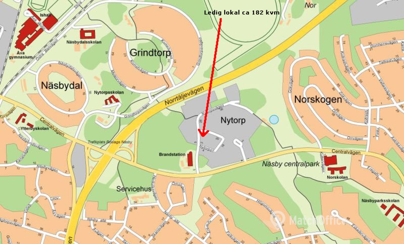 533 m² Workshop space rental in Taby, Täby (183 71) - 1 | MatchOffice.com