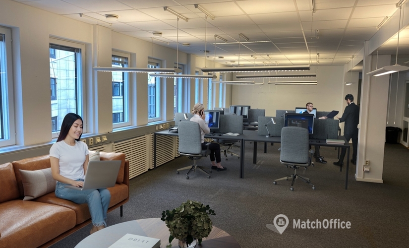 Kontorsrum(Yta:300 m²)	att hyra i Stockholm, Luntmakargatan 22, 111 37 Norrmalm. WiFi-anslutning ingår | MatchOffice.se