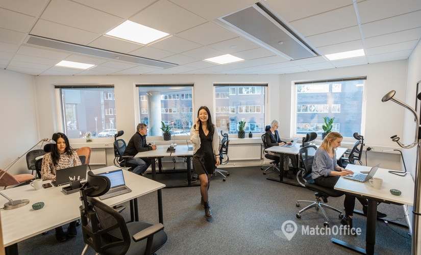 Coworking utrymme(Yta:10 m²) för uthyrning i Torshamnsgatan 27, 164 40 Kista. Lång- och korttidsuthyrning | MatchOffice.se
