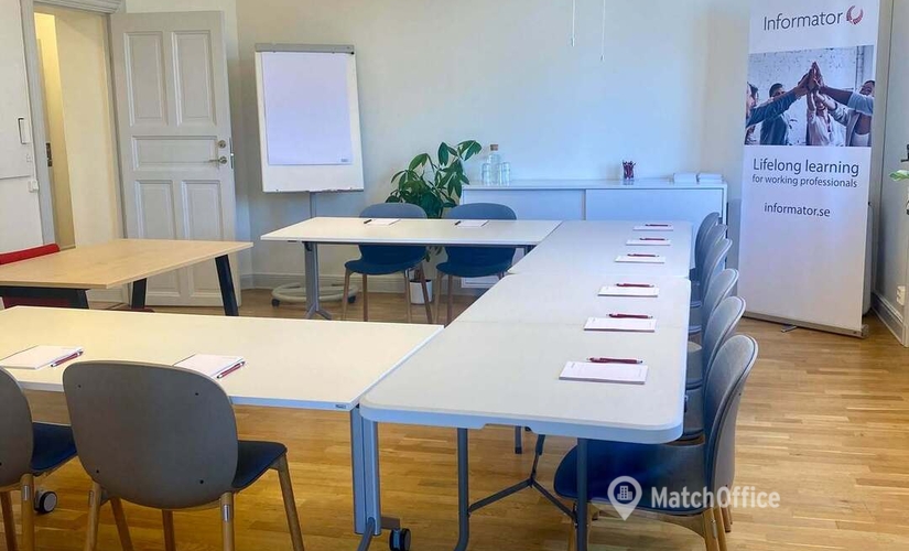 Konferensrum(Yta:) för uthyrning i Tegnérlunden 3, 111 61 Stockholm City. Bra val | MatchOffice.se