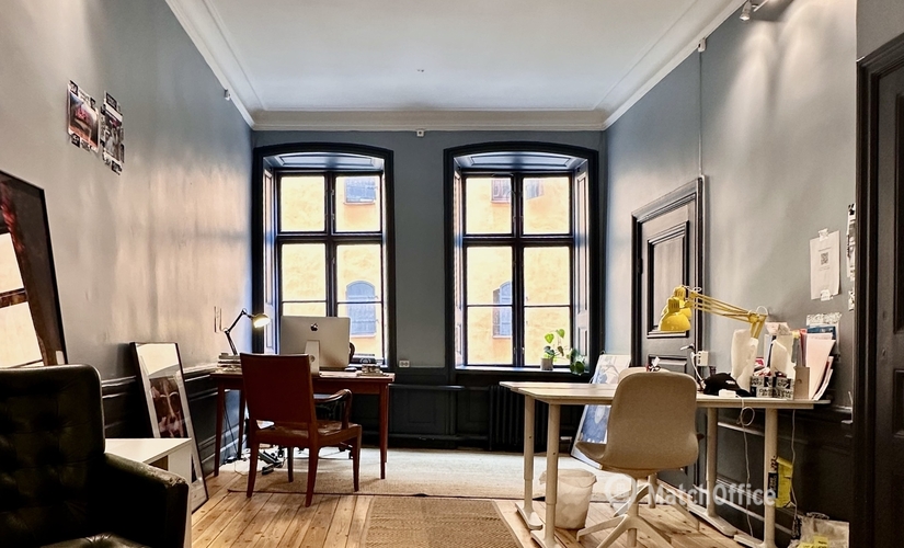 Kontorsrum(Yta:40 m²) att hyra i Bredgränd 2, 111 30 Södermalm. Lång- och korttidsuthyrning | MatchOffice.se