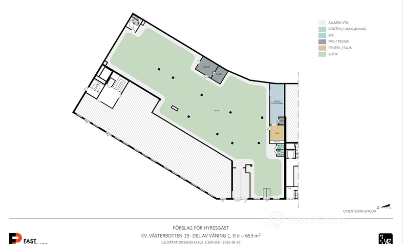 Butikslokal(Yta:659 m²) för uthyrning i Stjärnvägen 1A, 181 50 Lidingö. Bra val | MatchOffice.se
