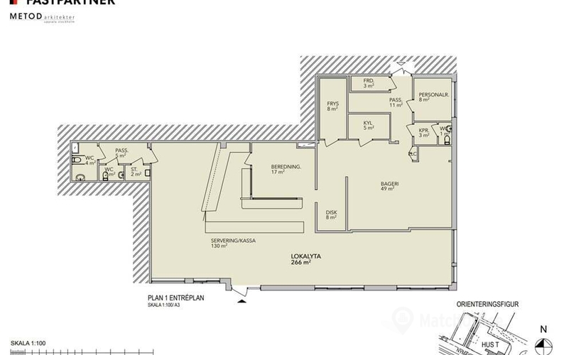 Butik(Yta:178 m²) för uthyrning i Nymärsta Gränd 5, 195 30 Sigtuna. Bra läge | MatchOffice.se