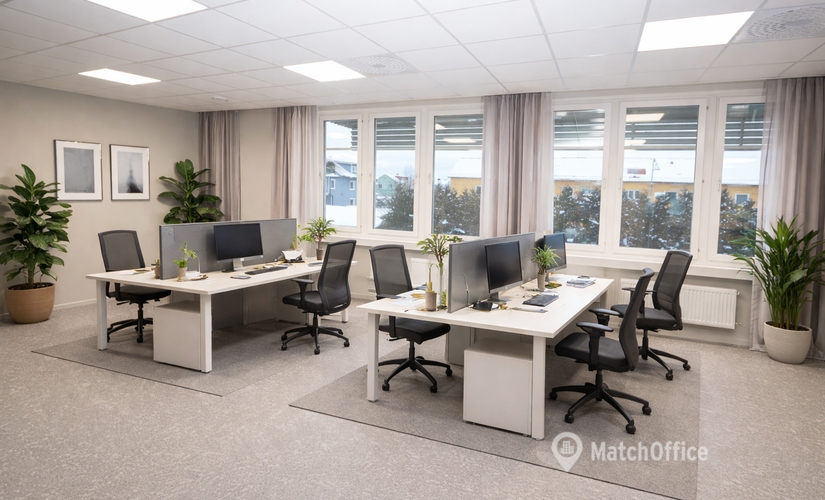 Kontorsplatser(Yta:408 m²)	att hyra i Gustaf Dalénsgatan 19, 417 05 Lundby. Inga extra avgifter | MatchOffice.se