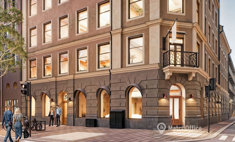 Flexibel arbetsplats(Yta:10 m²) att hyra i Sveavägen 50,Entréplan samt våning 1-5, 111 34 Norrmalm. Endast från verifierade hyresvärdar | MatchOffice.se