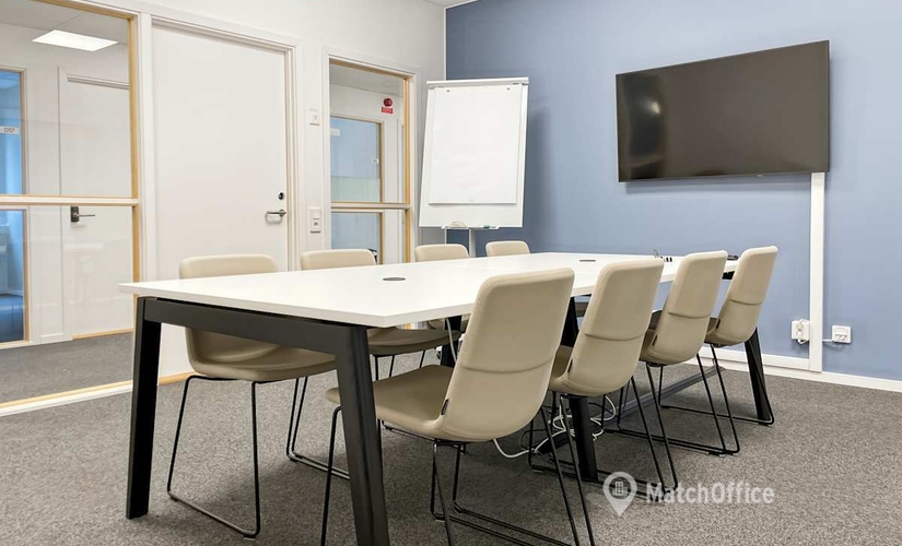 Kontorshotell(Yta:10 m²) för uthyrning i Klosterängsvägen 11 B,bottenvåningen, 226 47 Lund. Lång- och korttidsuthyrning | MatchOffice.se