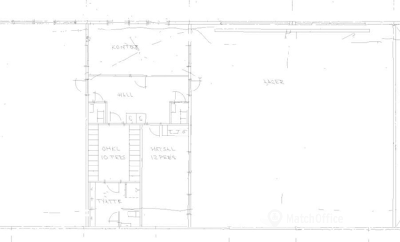 Lagerlokal(Yta:860 m²) för uthyrning i Krickvägen 20, 803 09 Gävle. Fullt utbud av faciliteter | MatchOffice.se