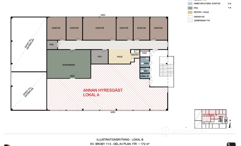Lagerutrymme(Yta:390 m²) för uthyrning i Östra Bangatan 20, 195 60 Sigtuna. Inga extra avgifter | MatchOffice.se																	