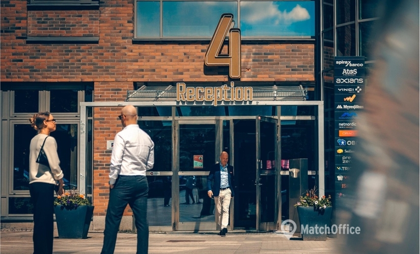 Kontorsplatser(Yta:1074 m²) att hyra i Råsundavägen 4, 169 67 Solna. Lång- och korttidsuthyrning | MatchOffice.se
