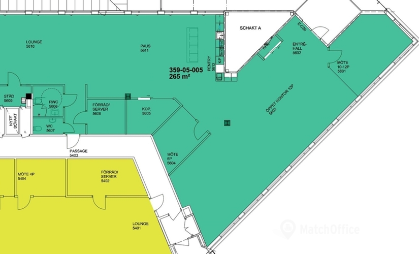 Kontorsutrymme(Yta:265 m²)	att hyra i Johanneslundsvägen 12, 194 61 Upplands Väsby. WiFi-anslutning ingår | MatchOffice.se