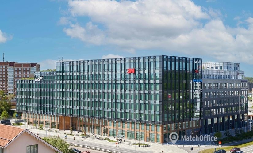 Kontorslokaler(Yta:11970 m²)	att hyra i Herrjärva torg 4, 170 65 Solna. Fullt utbud av faciliteter | MatchOffice.se