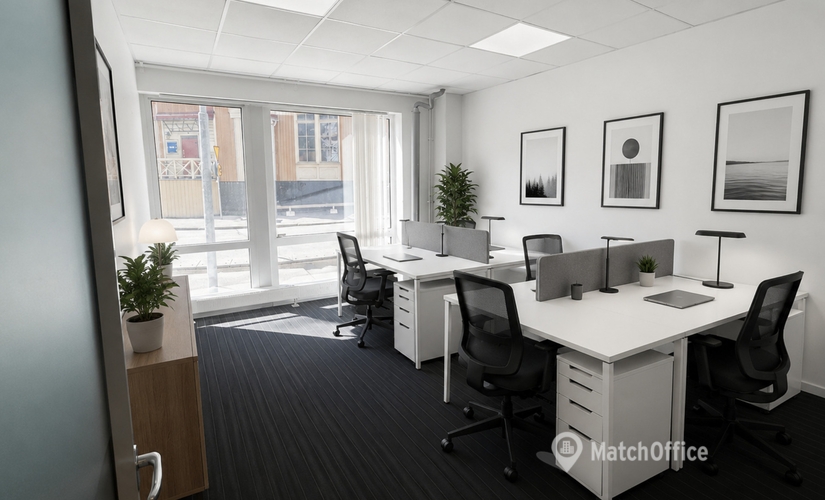 Kontorsplatser(Yta:35 m²) att hyra i Malmvägen, 115 41 Värtahamnen. Bra val | MatchOffice.se