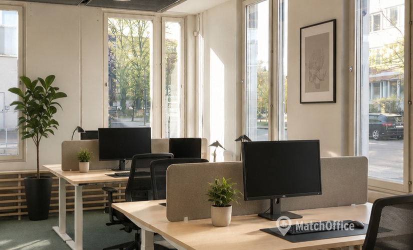 Kontorsrum(Yta:327 m²) för uthyrning i Gustav III:s Boulevard 26, 169 73 Solna. Handikappanpassad | MatchOffice.se