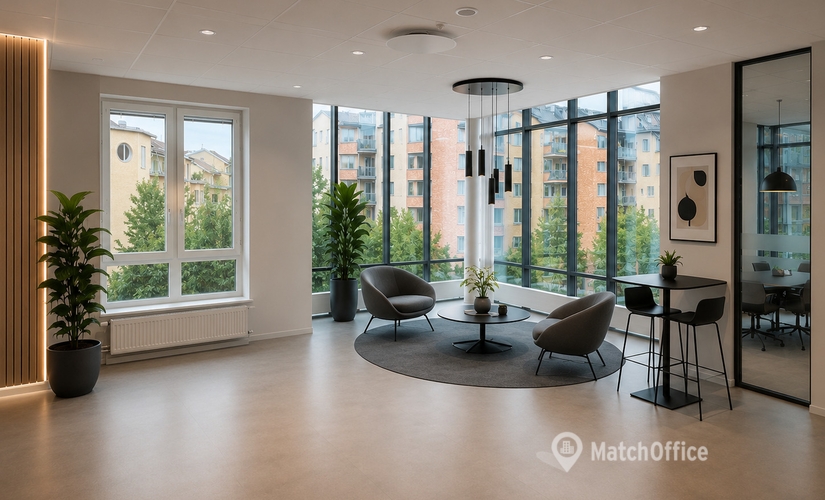 Kontorslokaler(Yta:275 m²) att hyra i Telegrafgatan 4, 169 72 Solna. Fullt utbud av faciliteter | MatchOffice.se