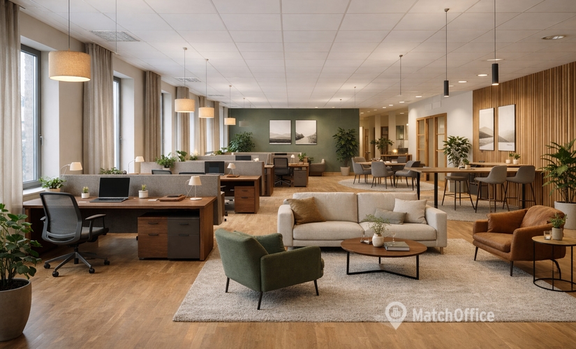 Kontor(Yta:2580 m²) för uthyrning i Telegrafgatan 4-6, 169 72 Solna. Lång- och korttidsuthyrning | MatchOffice.se