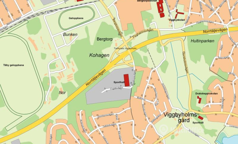 Kontorslokaler(Yta:131 m²)	att hyra i Bergtorpsvägen 43 A, 183 64 Täby. Lång- och korttidsuthyrning | MatchOffice.se