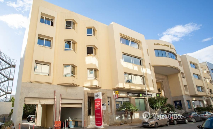 10 m² Shared office in Tunis, Carthage Center Rue du Lac de Constance (1053) - 0 | MatchOffice.com