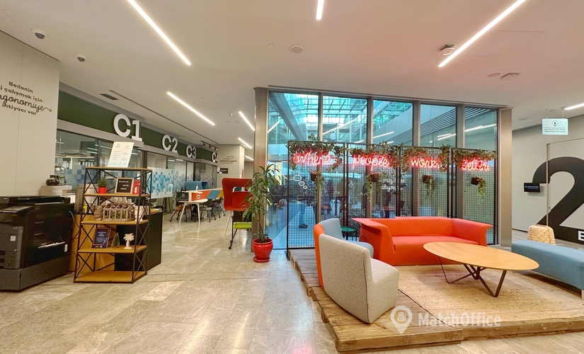 100 m² Commercial office up for rent in Levent, Levent 199 Yan giris, 34330  - 2 | MatchOffice.com