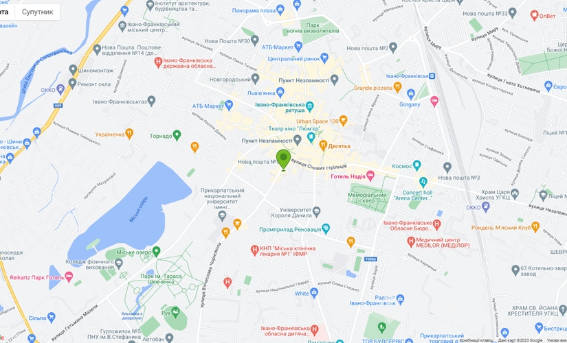 Конференц-зал Viacheslava Chornovola Street 7 76019 Івано-Франківськ