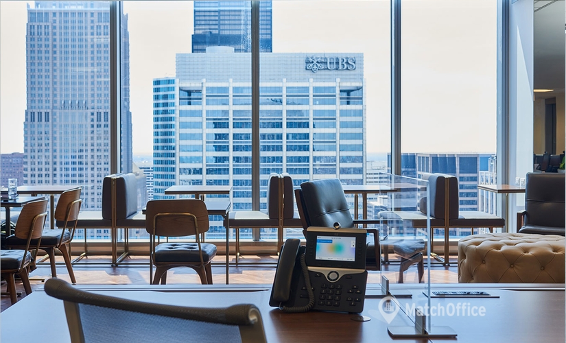 2000 m² Serviced office building available to rent in Chicago, IL, 155 North Wacker Drive (60606) - 1 | MatchOffice