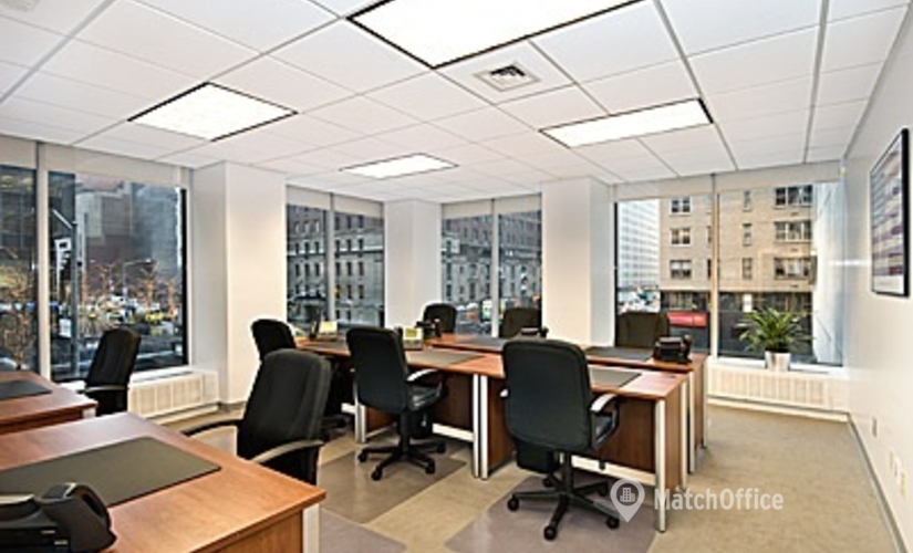 200 m² Shared office in New York Midtown West, NY, The Plaza District - 1350 Avenue of the Americas (55th Street) - 2nd (10019) - 0 | MatchOffice.com