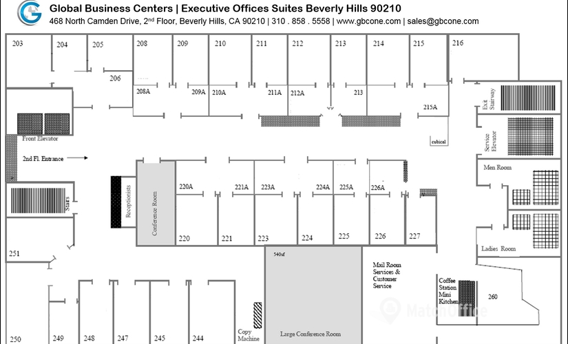 Virtual office in Beverly Hills, CA, N Camden Dr (90210) - 2 | MatchOffice
