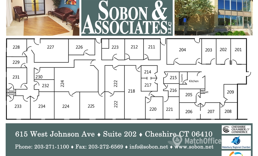 5 m² Meeting room in Cheshire, CT, 615 West Johnson Avenue (06410) - 2 | MatchOffice.com