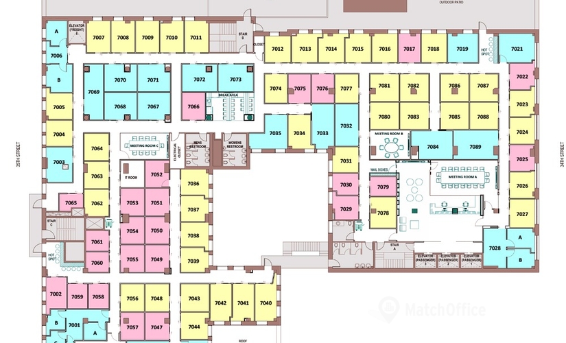 30 m² Conference room in New York City, NY, West 34th Street 31 (10001) - 3 | MatchOffice.com