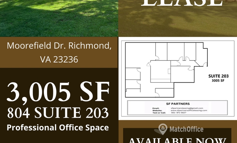 Office Moorefield Park Drive 804 23236 Richmond, VA
