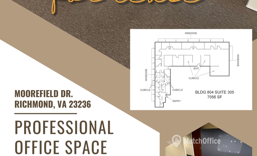 7056 m² Serviced office in Richmond, VA, Moorefield Park Drive 804 (23236) - 1 | MatchOffice.com