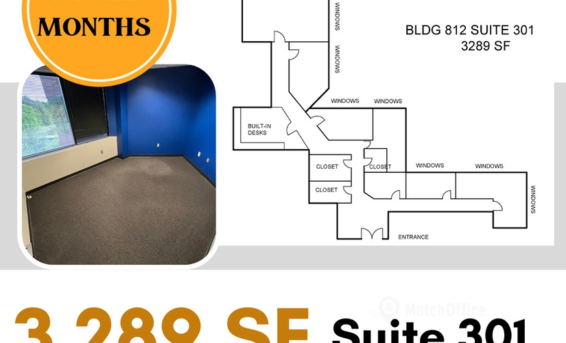 3289 m² Business park in Richmond, VA, Moorefield Park Drive 812 (23236) - 1 | MatchOffice.com