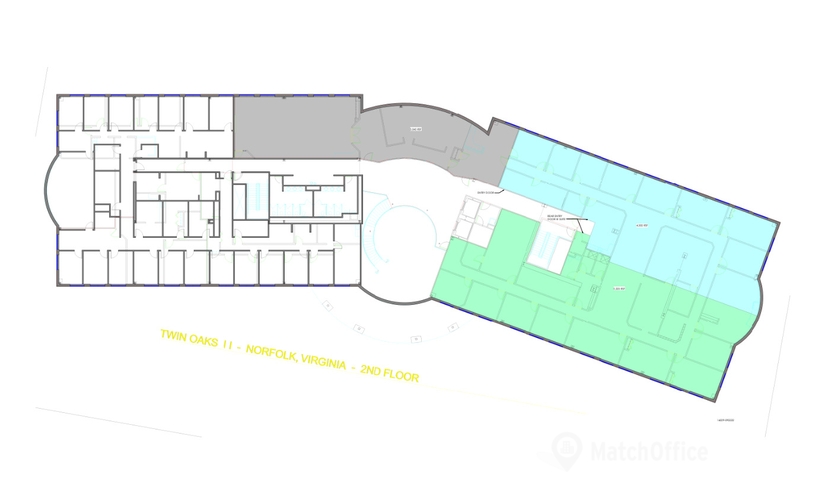 3894 m² Business center in Norfolk, VA, Lake Wright Drive 5800 (23502) - 0 | MatchOffice