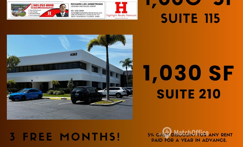 Office Northlake Boulevard 4360 33410 Palm Beach Gardens, FL