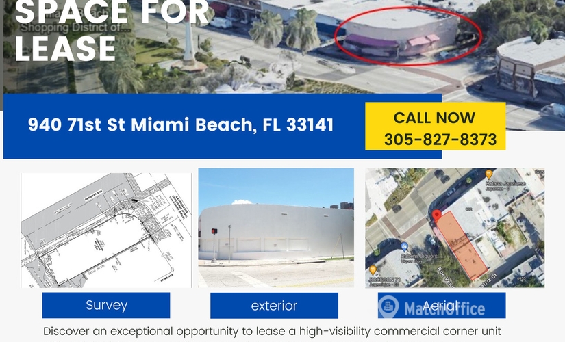 Office 71st Street 940 33141 Miami Beach, FL