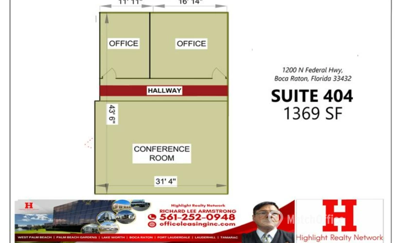 Office North Federal Highway 1200 33432 Boca Raton, FL